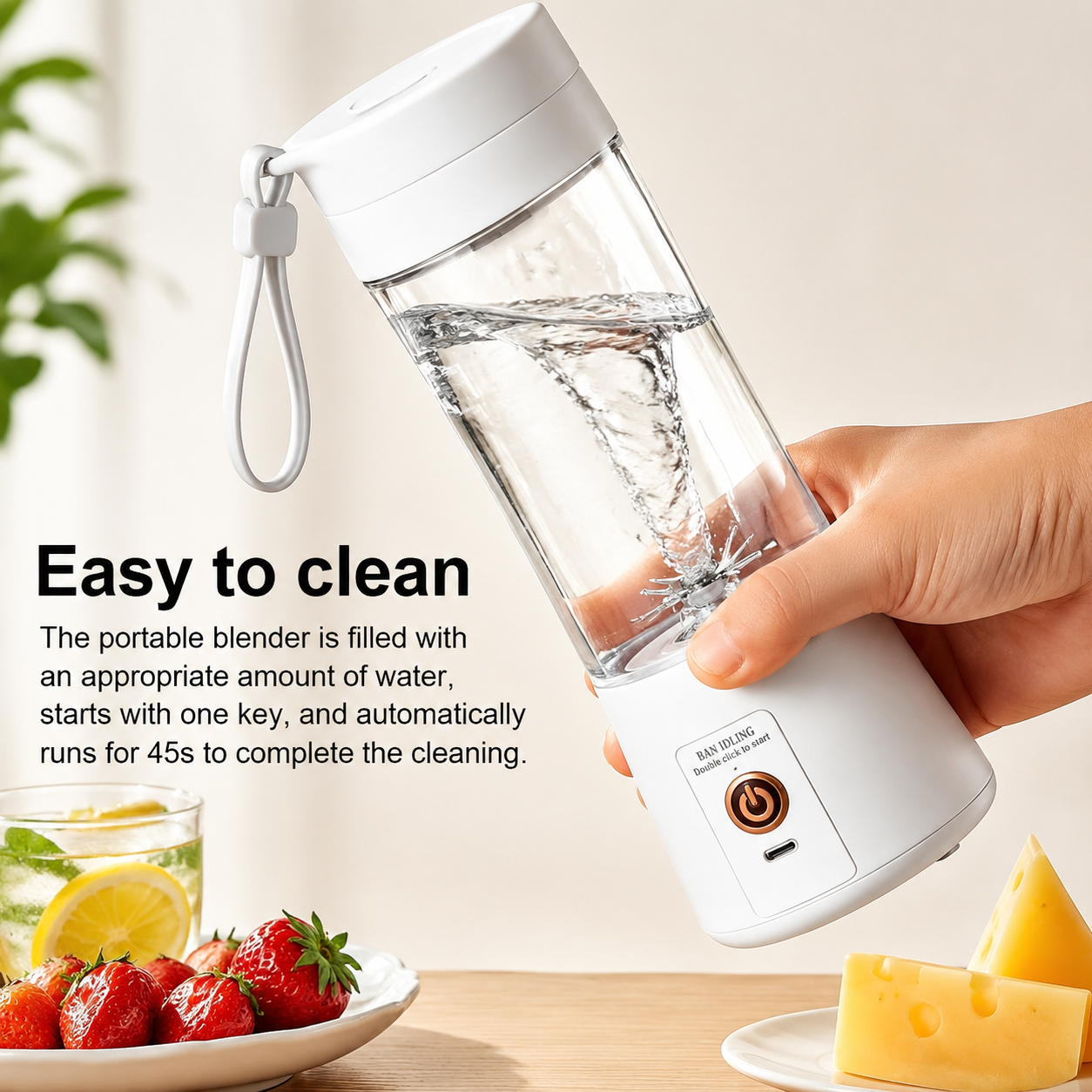 Portable USB Rechargeable Blender