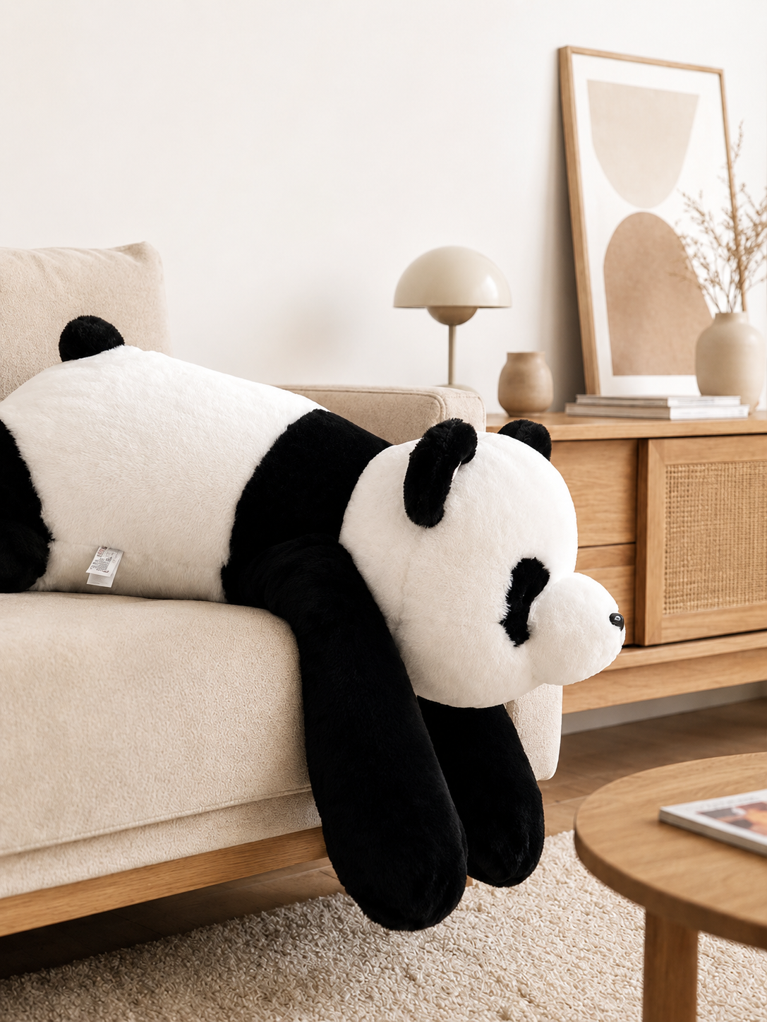 Soft Panda Plush Pillow Toy
