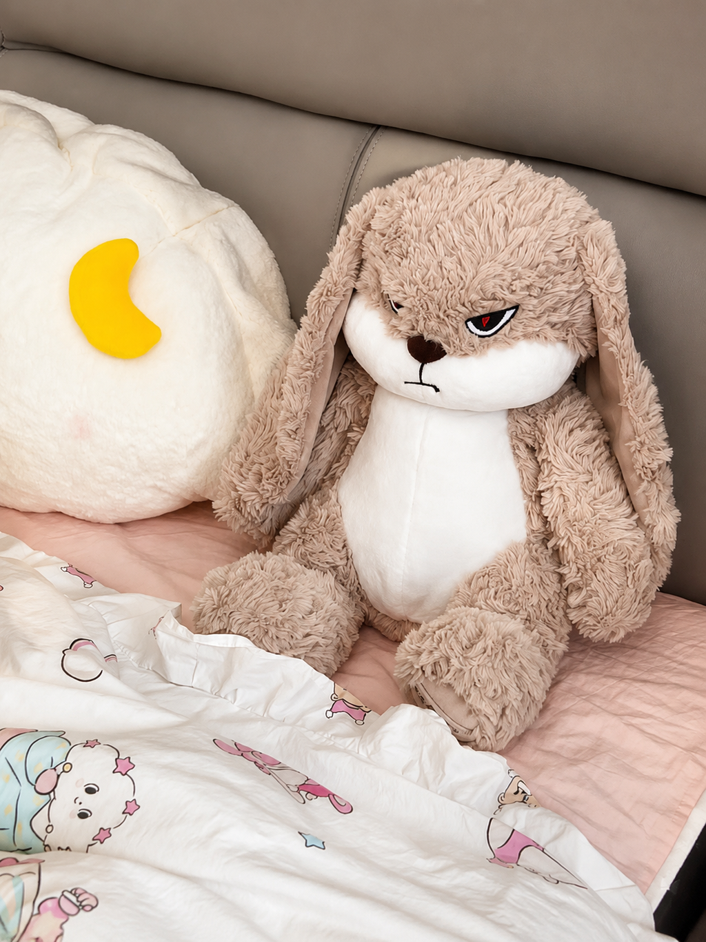 Grumpy Bunny Plush Toy