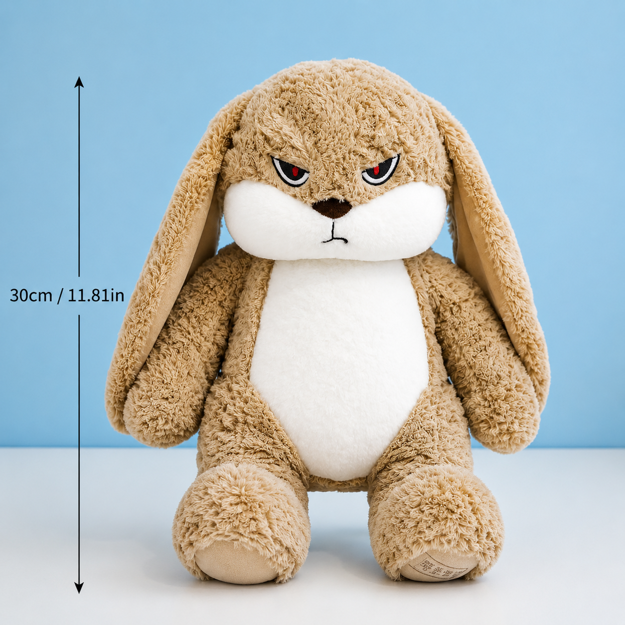 Grumpy Bunny Plush Toy